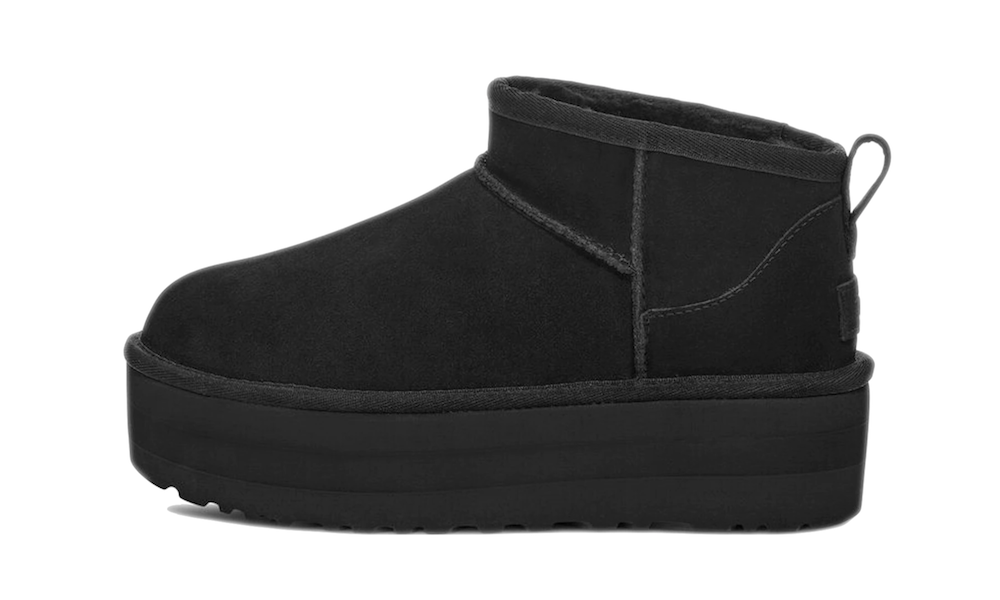 Black deals ugg sneakers