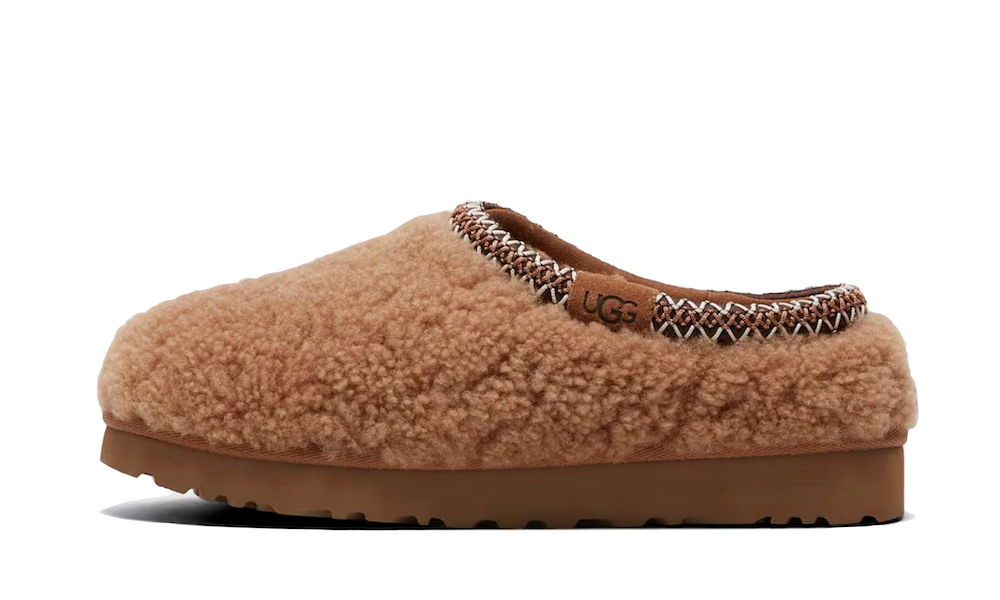 UGG Tasman Maxi Curly Slipper Chestnut Women's