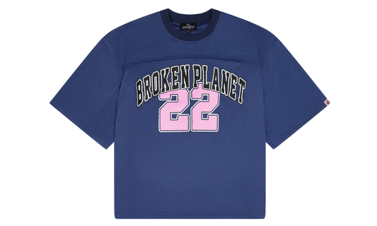 Broken Planet Mesh Jersey Outerspace Blue