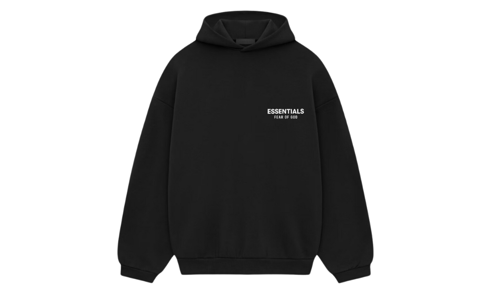 Fear of God Essentials Hoodie Black FW24