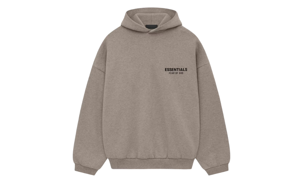 Fear of God Essentials Hoodie Heather Grey FW24