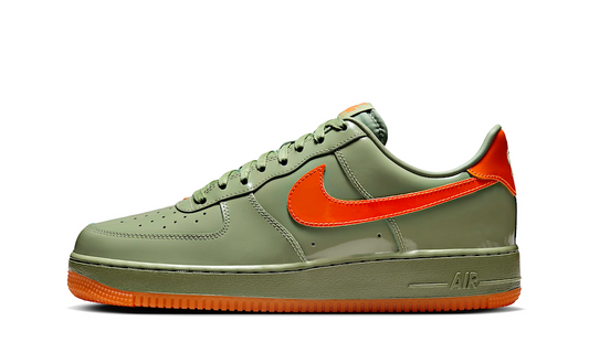 Nike Air Force 1 Low Premium Oil Green Orange