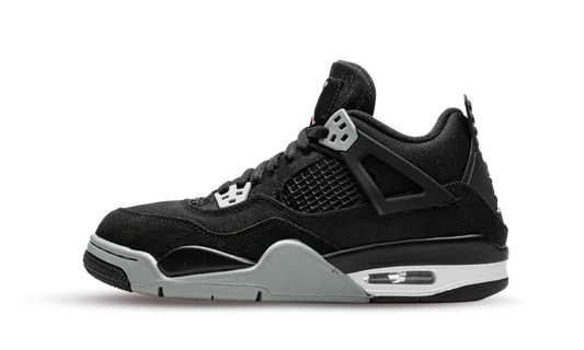 Air Jordan 4 Retro SE GS Black Canvas