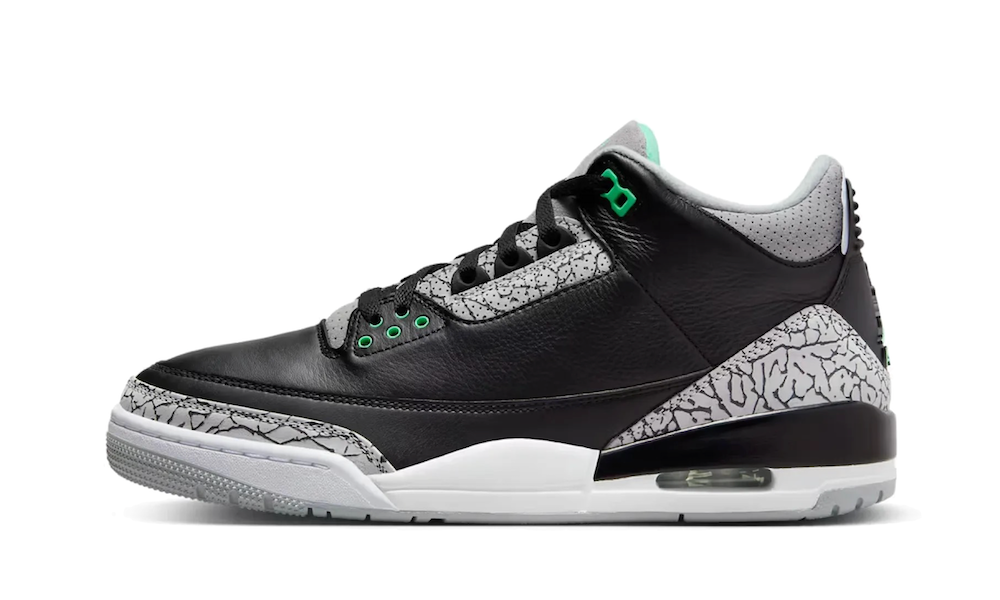 Air Jordan 3 Retro Green Glow