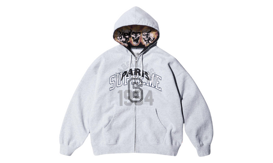 Supreme MM6 Maison Margiela Zip-Up Hoodie Ash Grey