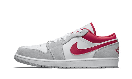 Air Jordan 1 Low SE Light Smoke Grey Gym Red