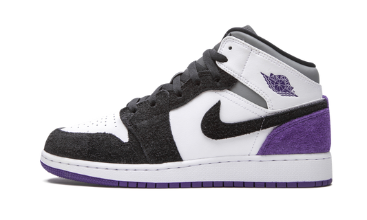 Air Jordan 1 Mid SE GS Varsity Purple