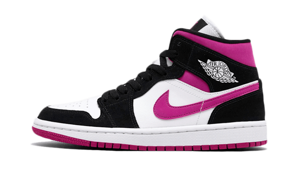 Air Jordan 1 Mid Magenta Cactus Flower Women's