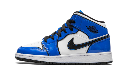 Air Jordan 1 Mid GS Signal Blue