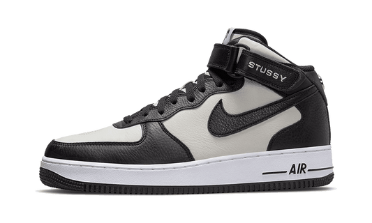 Nike Air Force 1 Mid Stussy Light Bone Black