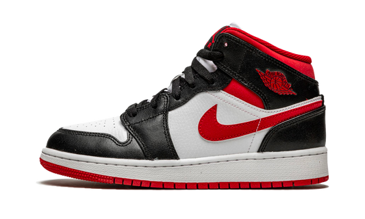 Air Jordan 1 Mid GS Gym Red Black White